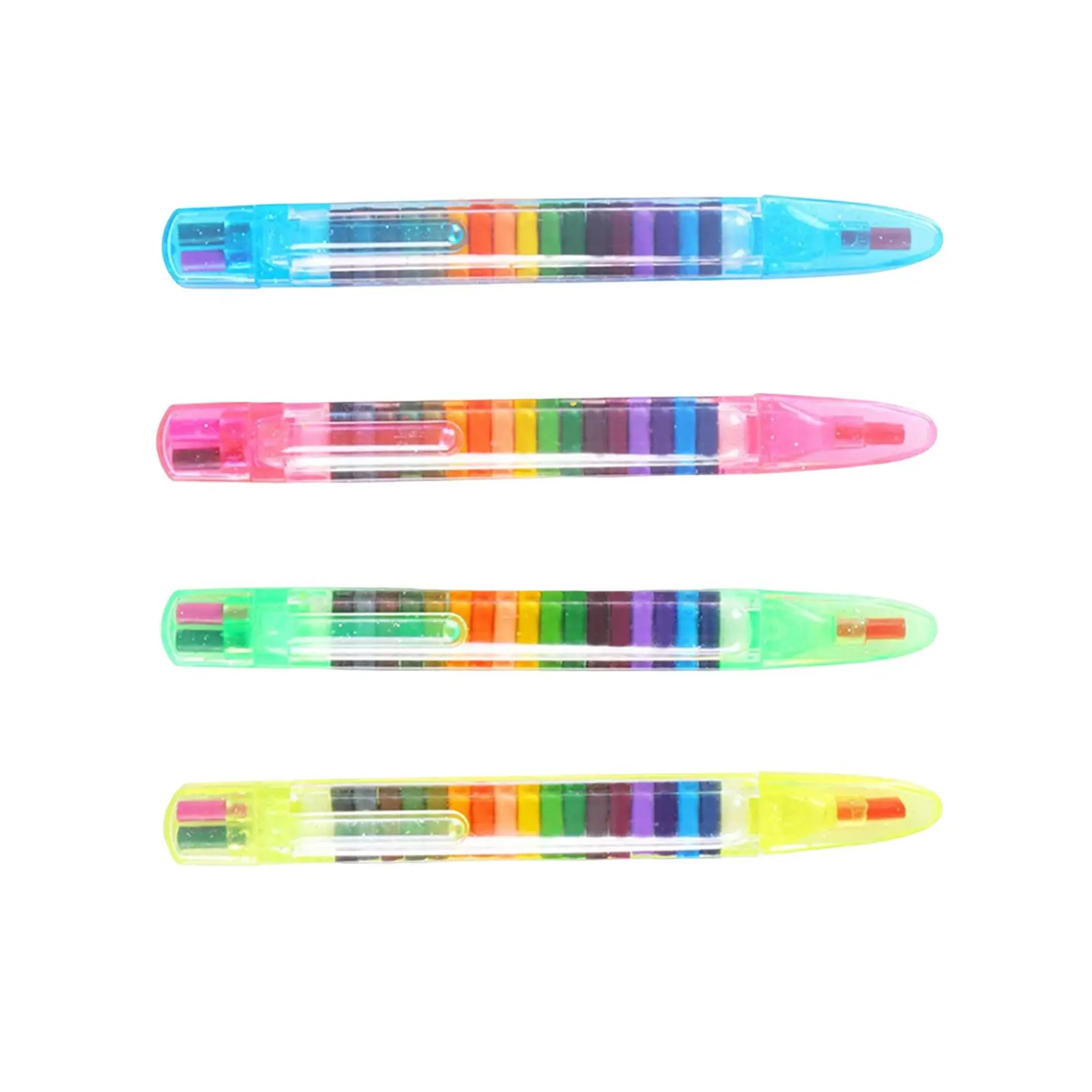 20-in-1 Stacking Crayons Pencil – Fun, Creative, and Colorful - Univelve