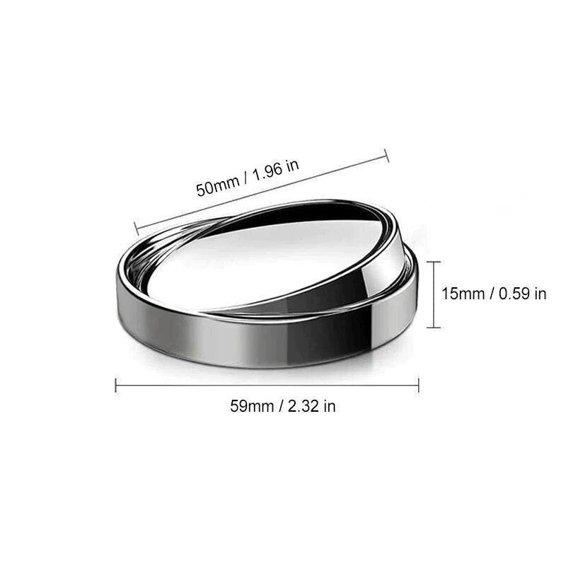 360° Rotatable Blind Spot Mirrors – Enhance Your Driving Safety - Univelve