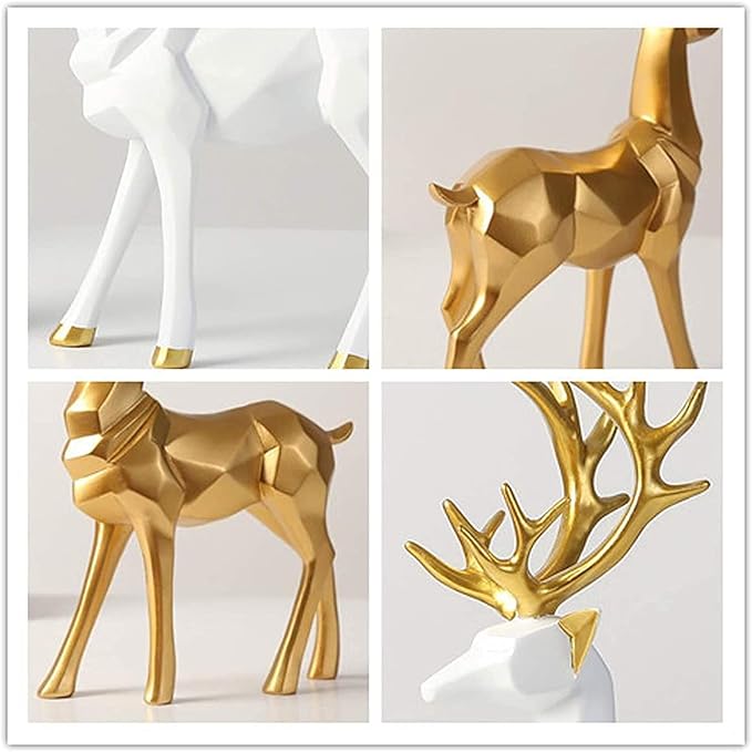 Elk shaped ornament - Artware decor - Christmas elk decoration - Univelve