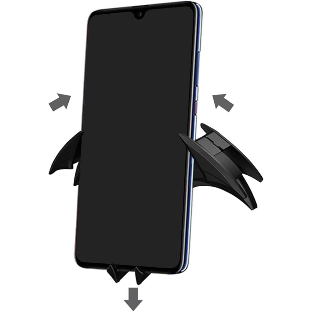 Bat-Shaped Gravity Car Phone Holder