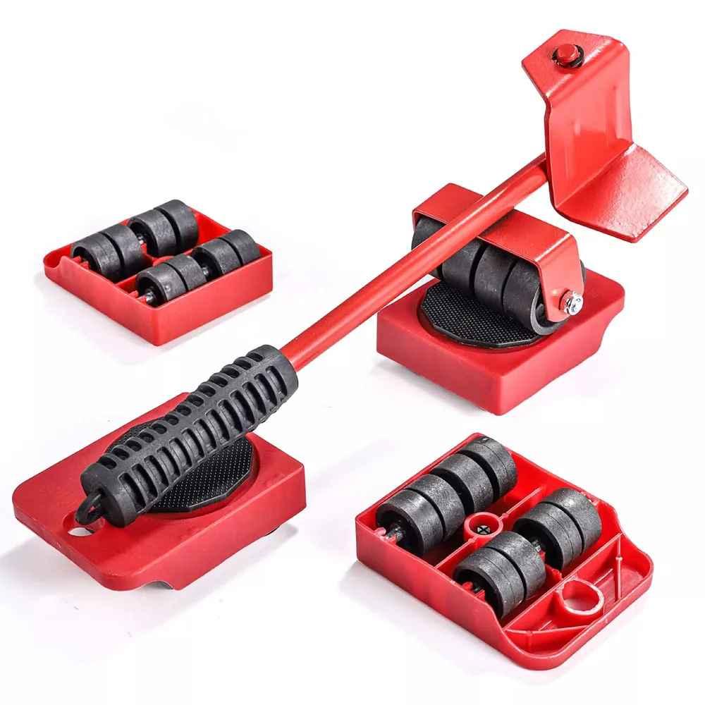 5Pcs Furniture Lifter Set - Heavy Furniture Mover