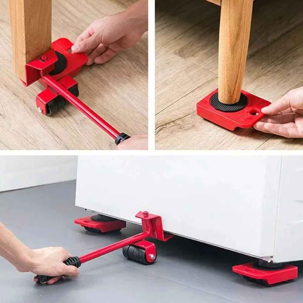 5Pcs Furniture Lifter Set - Heavy Furniture Mover