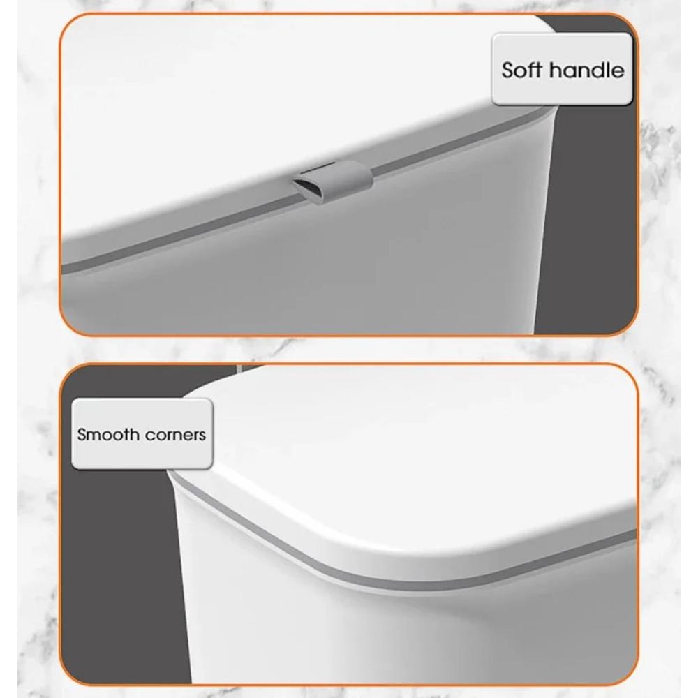 9L Wall Mounted Trash Can