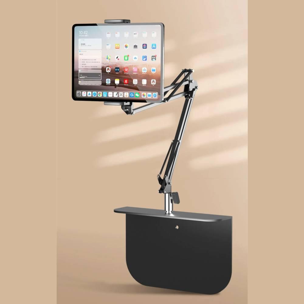 Adjustable Long Arm Metal Phone & Tablet Holder
