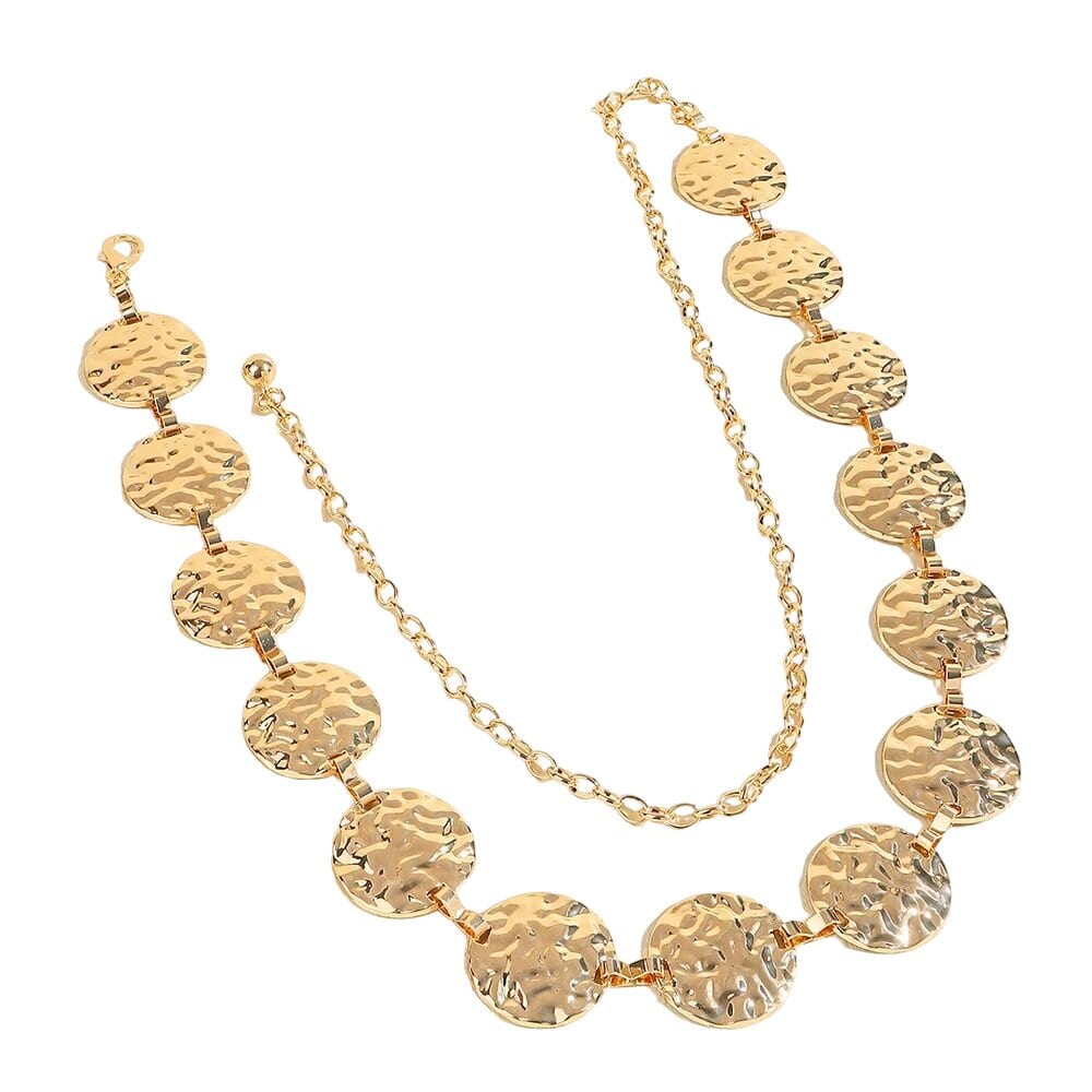 Elegant Metal Chain Belt – Elevate Your Dress with a Touch of Glamour - Univelve