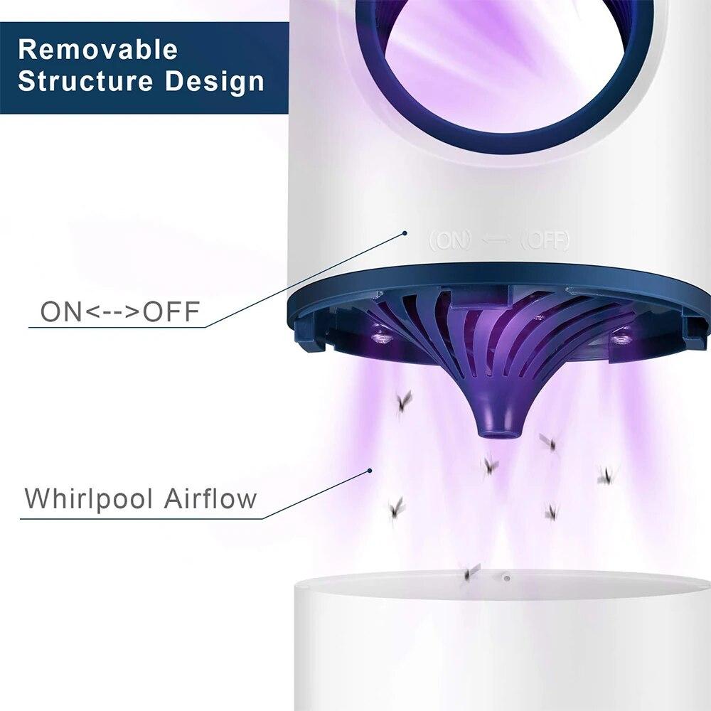 Electric Fly Bug Insect Killer – Advanced LED Light Trap for a Pest-Free Home - Univelve