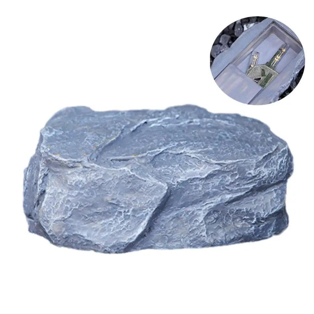 Fake Rock Key Storage Weatherproof Outside Key Hider Stone