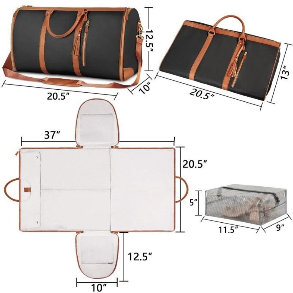 Foldable Women's Travel Bag – Stylish and Spacious Companion for Every Journey