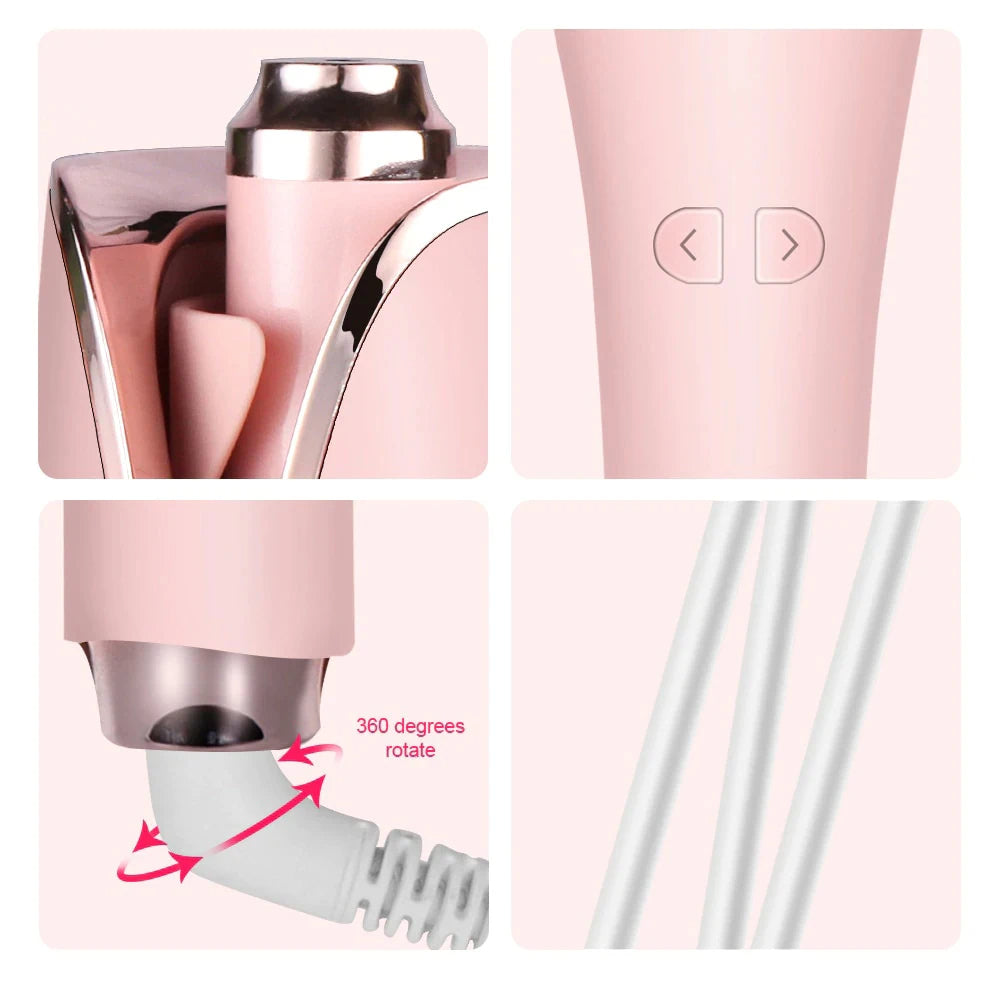 Auto-Rotating Ceramic Hair Curler – Effortless Styling for Perfect Curls - Univelve