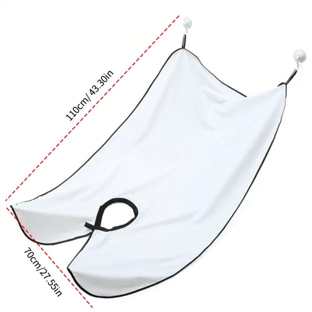 Male Shaving Apron Beard Catcher Cape – Keep Your Bathroom Clean and Tidy