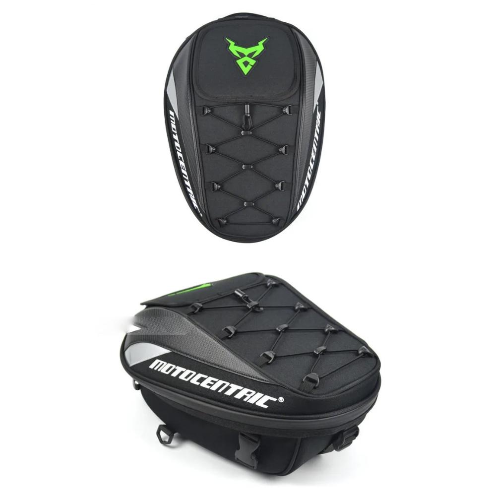 Waterproof Motorcycle Back Seat Bag – Expandable Storage for Every Ride