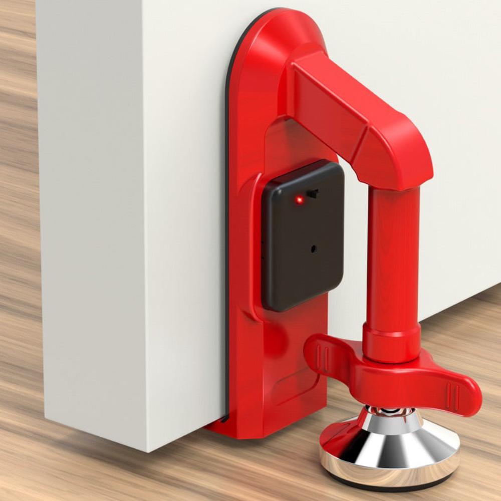 Portable Alarm Door Stopper - Security Device
