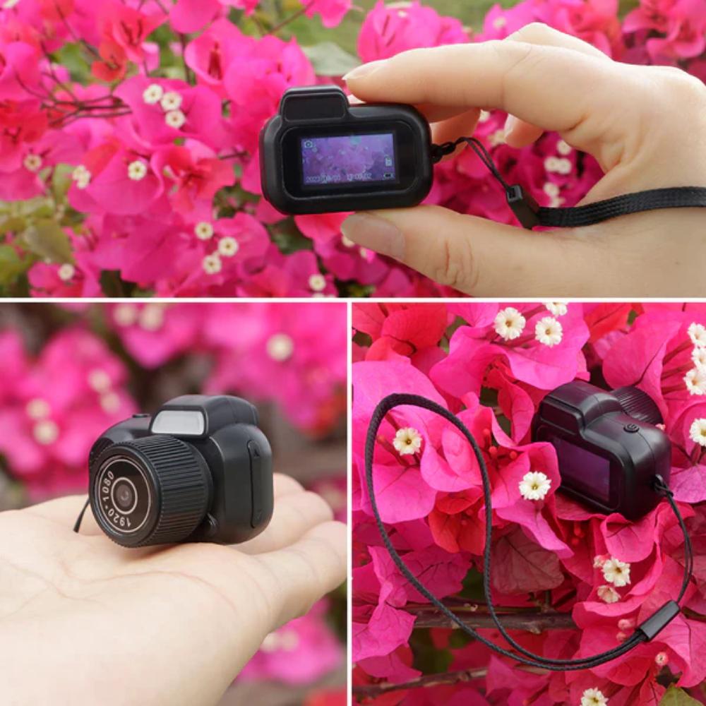 Portable Mini Camera with CMOS Screen - Vintage Camera