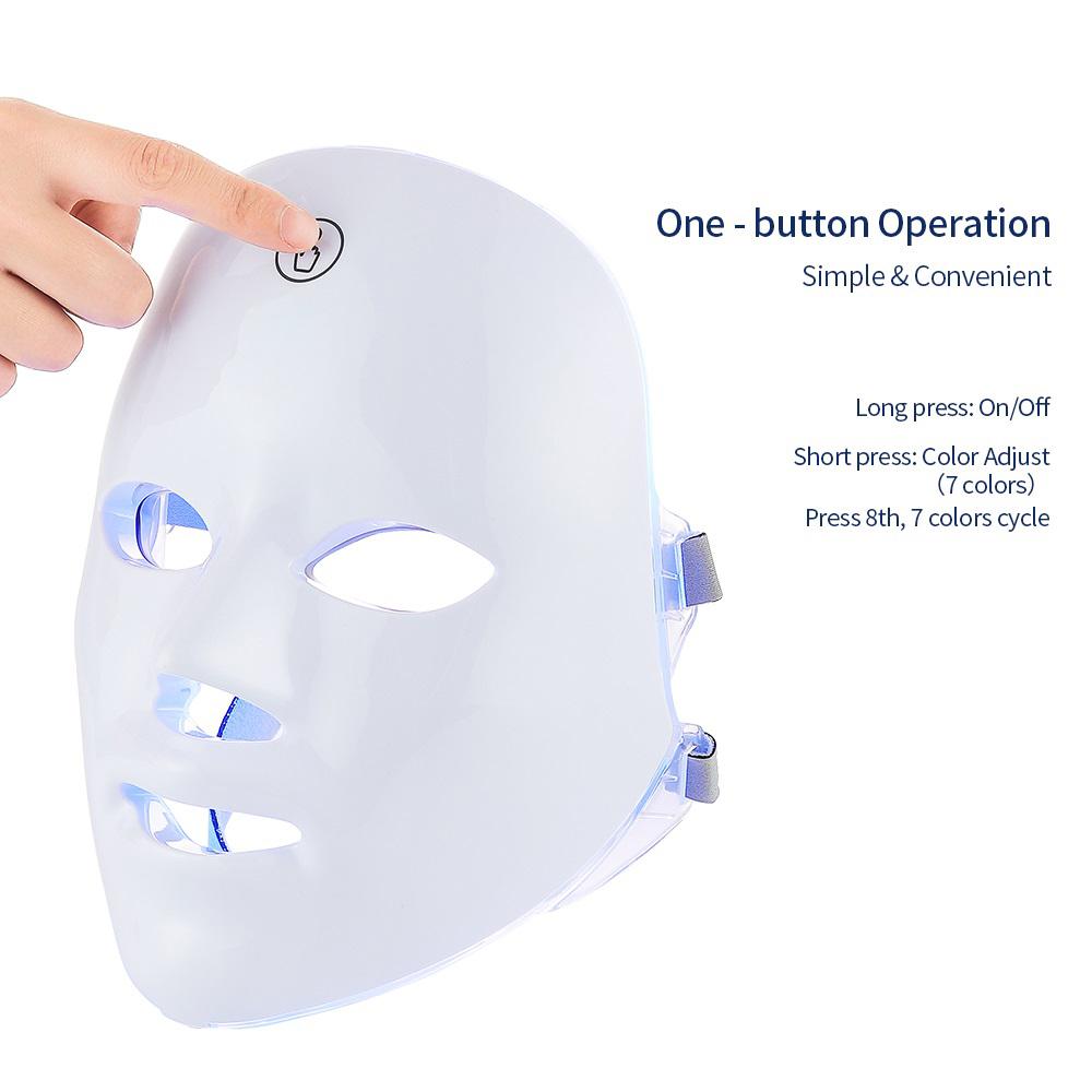Rechargeable Facial LED Mask - Univelve
