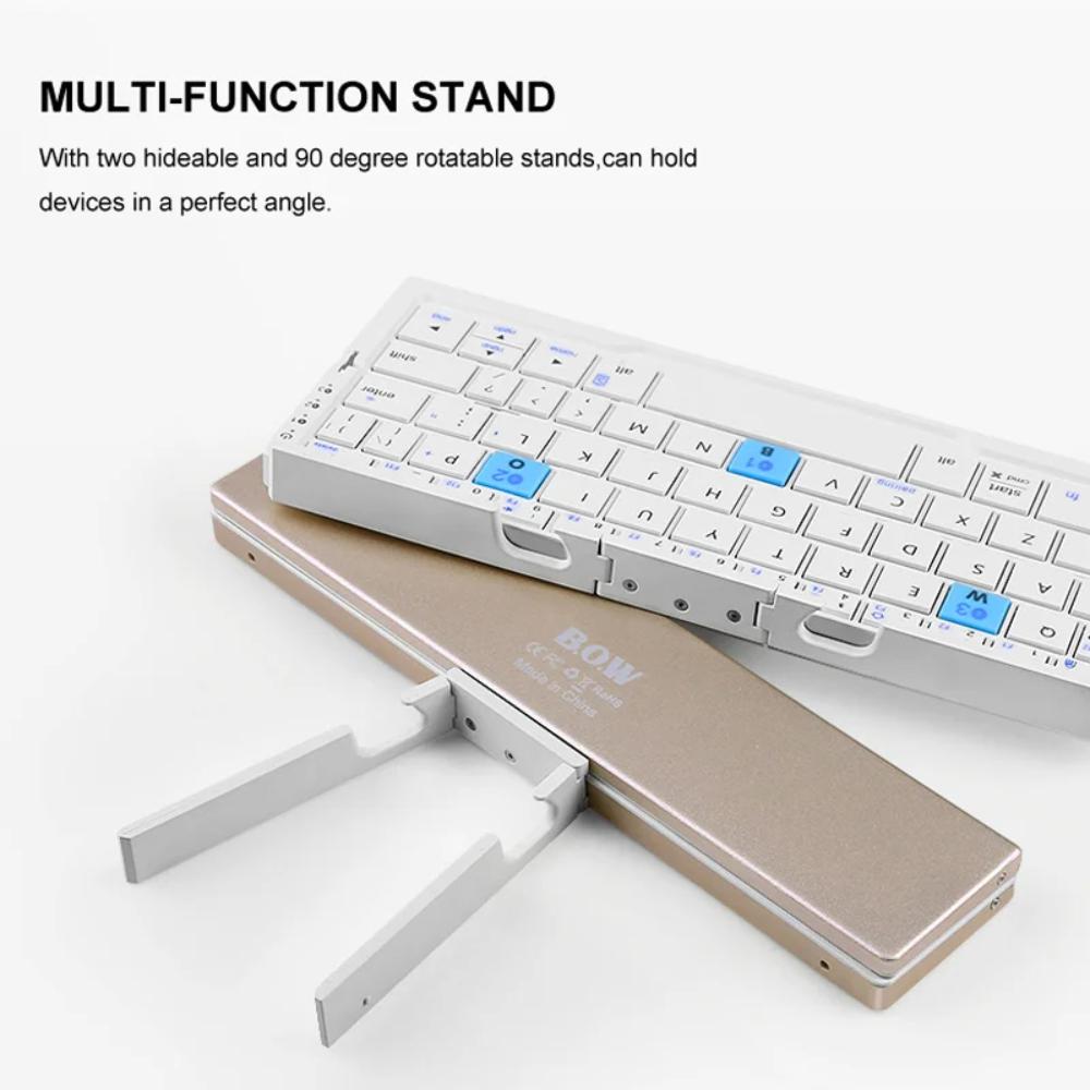 Ultra-Mini Foldable Bluetooth Keyboard