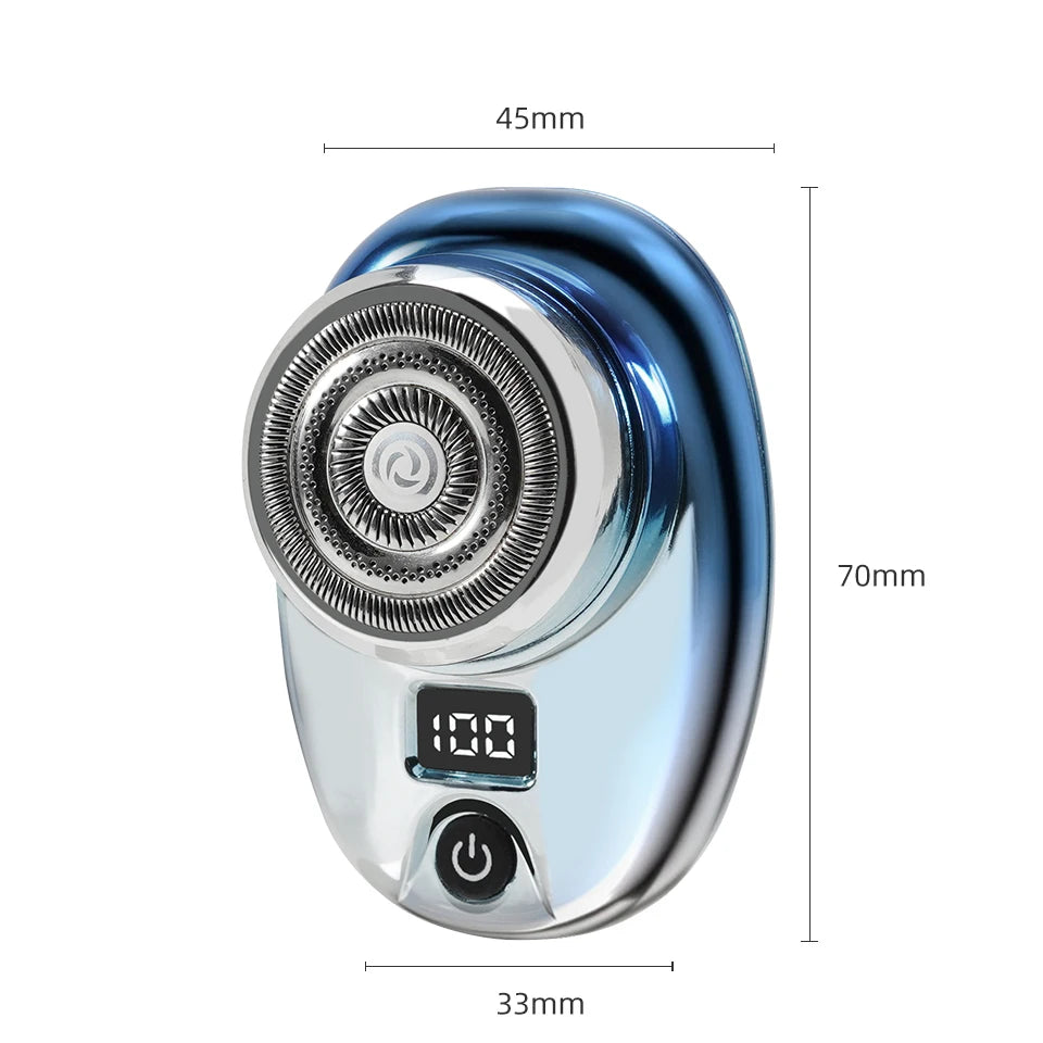 Pocket-Sized USB Mini Electric Shaver – Precision Grooming On-the-Go - Univelve