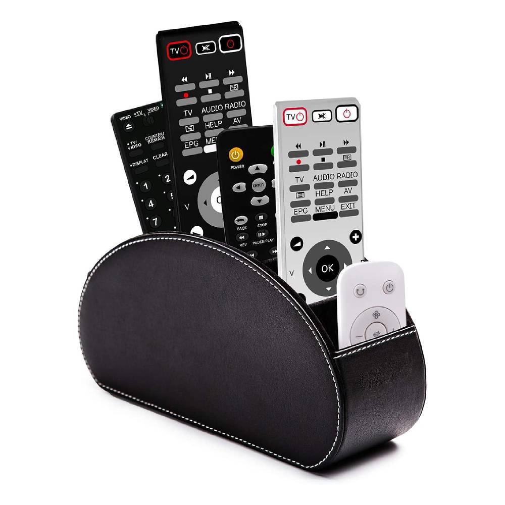 Elegant 5-Grid Leather Storage Box – Organize with Style and Sophistication - Univelve