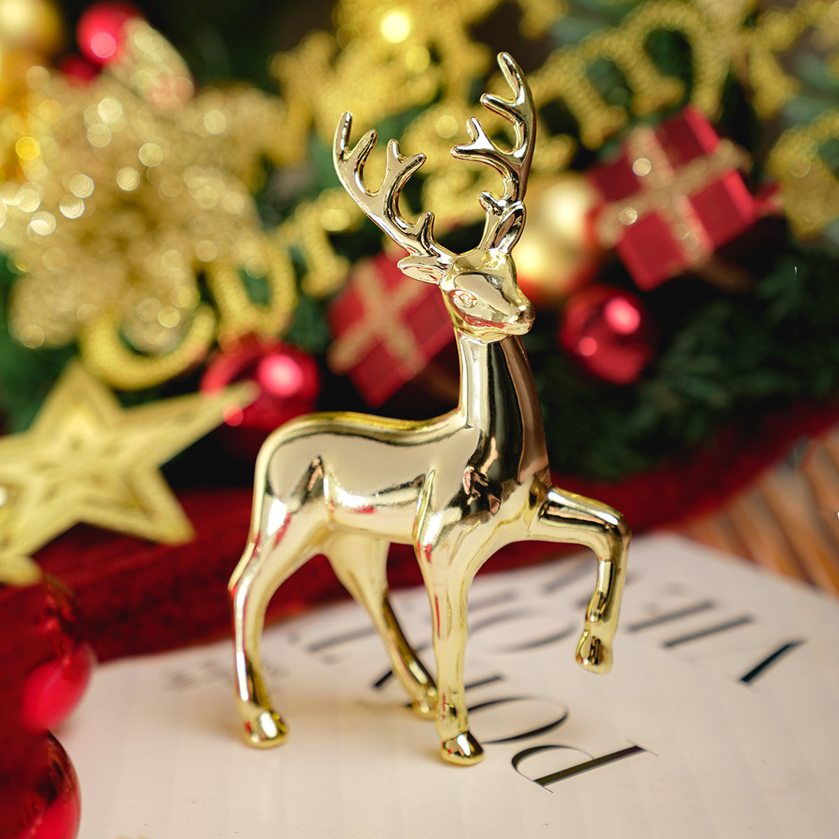 Elegant Christmas Reindeer Indoor Decor – Bring Festive Charm to Your Home - Univelve
