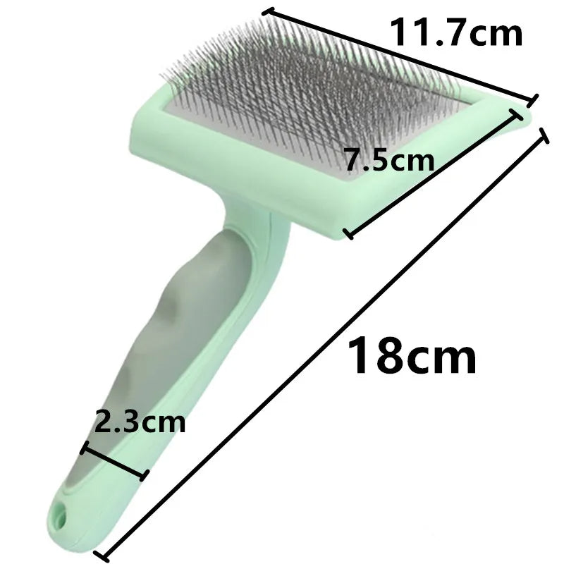 Self-Cleaning Pet Grooming Brush – Massage Comb & Hair Remover - Univelve