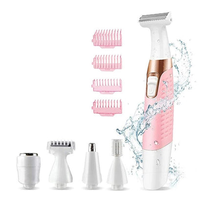 5-in-1 Women's Body Hair Remover – Smooth Skin, Head to Toe - Univelve