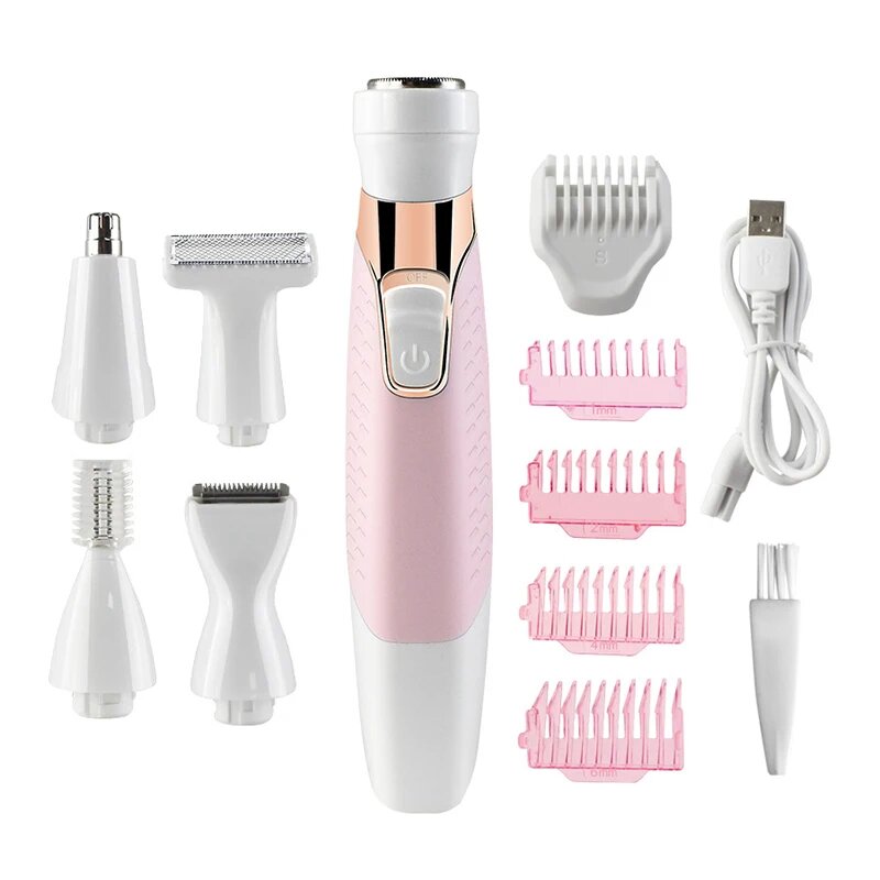 5-in-1 Women's Body Hair Remover – Smooth Skin, Head to Toe - Univelve