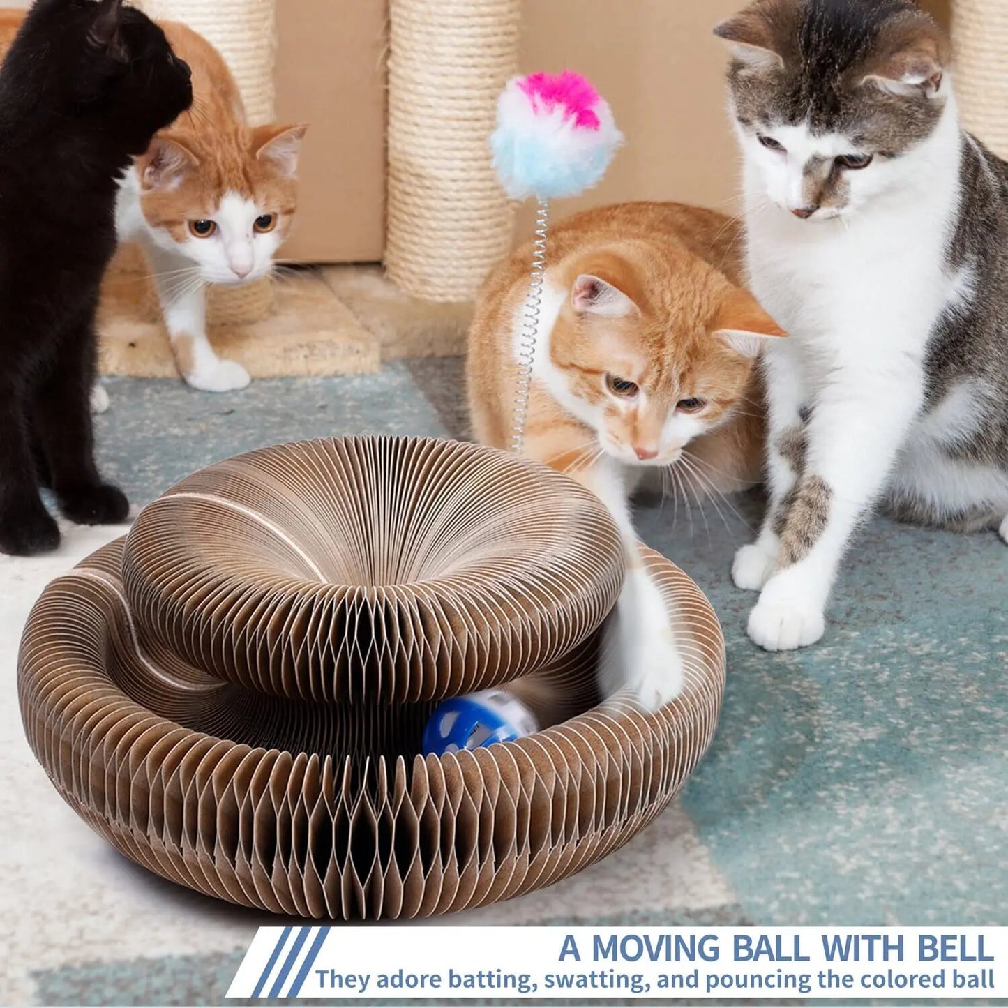 Durable Cardboard Cat Scratching Board – Protect Your Furniture and Keep Your Cat Happy - Univelve