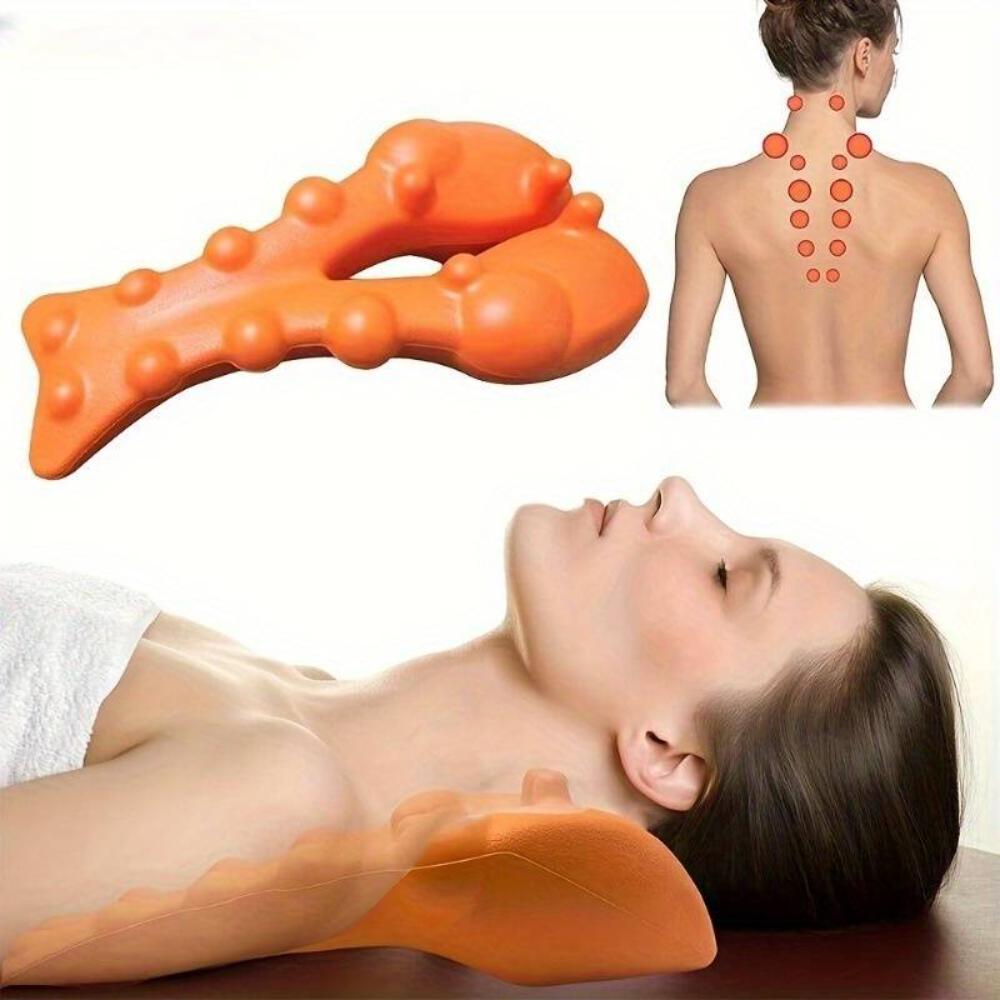 Ergonomic Cervical Spine Stretch Device – Alleviate Neck Pain and Improve Posture