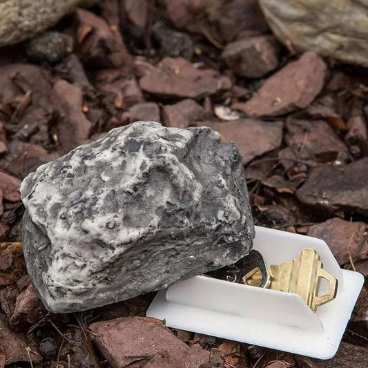 Fake Rock Key Storage Weatherproof Outside Key Hider Stone