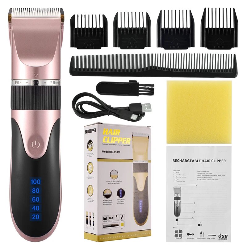 PrecisionPro Hair Clipper & Beard Trimmer – Professional Grooming at Home - Univelve