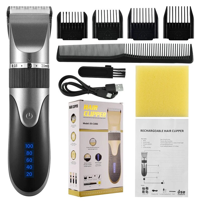 PrecisionPro Hair Clipper & Beard Trimmer – Professional Grooming at Home - Univelve