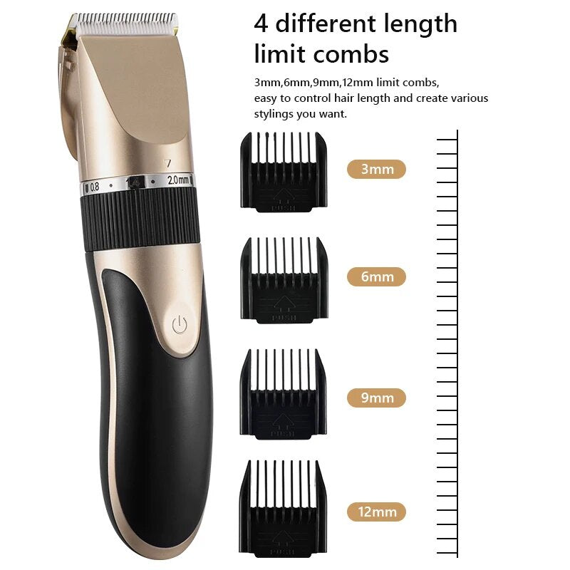 PrecisionPro Hair Clipper & Beard Trimmer – Professional Grooming at Home - Univelve