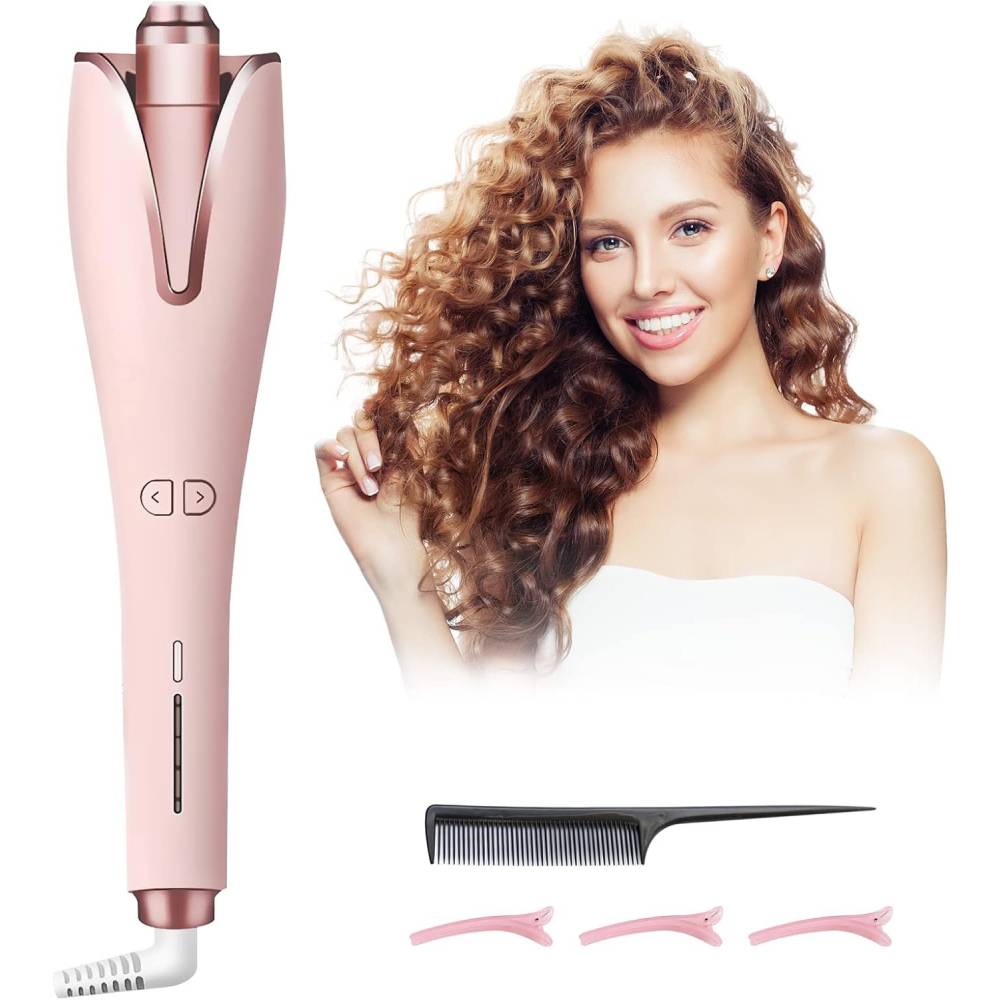 Auto-Rotating Ceramic Hair Curler – Effortless Styling for Perfect Curls - Univelve