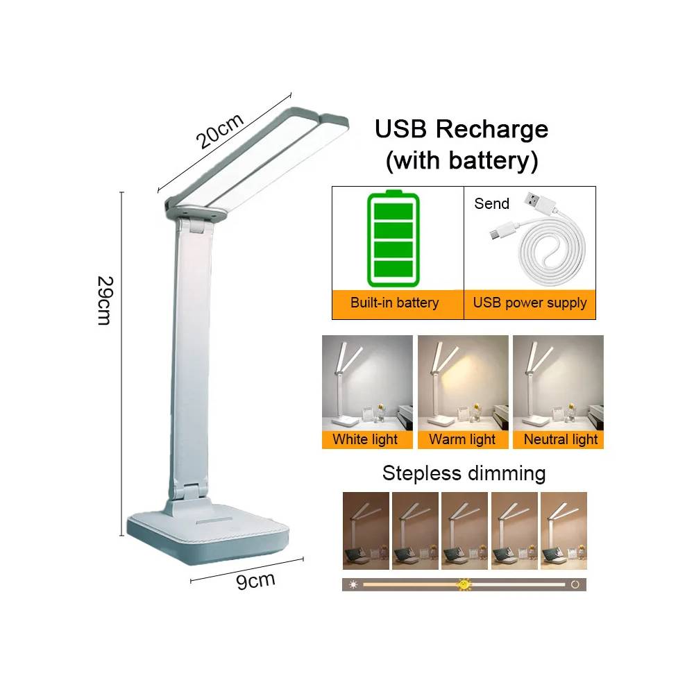 Foldable LED Desk Lamp – Illuminate Your Workspace with Style and Flexibility - Univelve