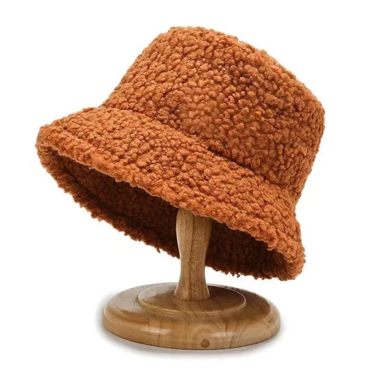 Cozy Lambswool Bucket Hat – Unisex Warmth for Outdoor Adventures - Univelve