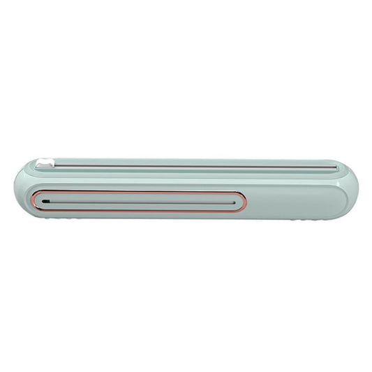 Magnetic Refillable Plastic Wrap Dispenser with Cutter – Effortless Cling Film Management