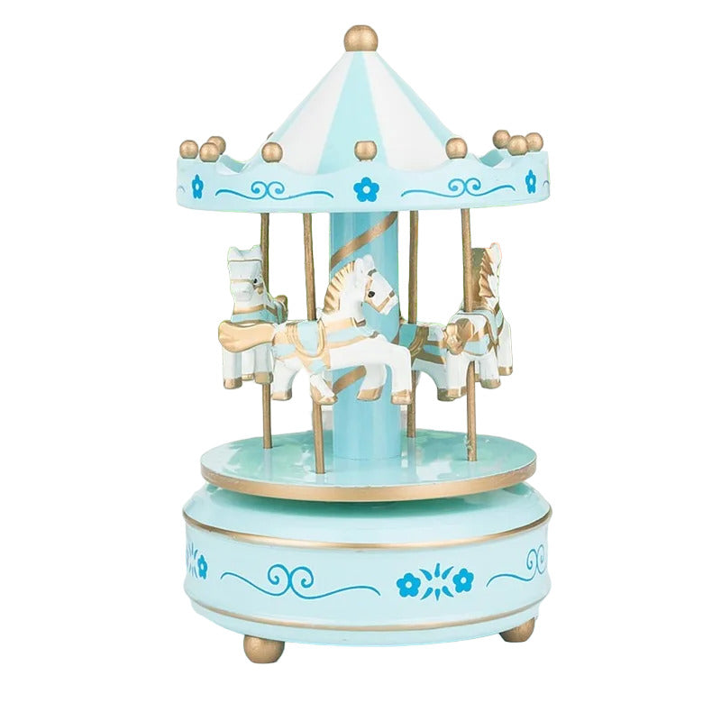 Musical Christmas Carousel - Christmas Carousel Decorations - Univelve