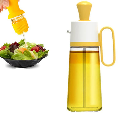 Oil Dispenser with Brush – Precise Cooking Made Easy! - Univelve