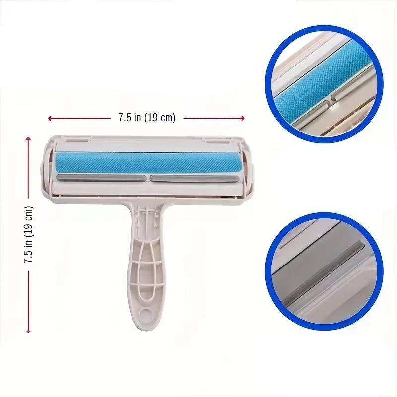 Effortless Pet Hair Remover Roller – One-Hand Operation Tool for a Fur-Free Home! - Univelve