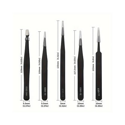 Precision Tweezers Set – Professional-Grade Tools for Flawless Grooming and Crafting! - Univelve