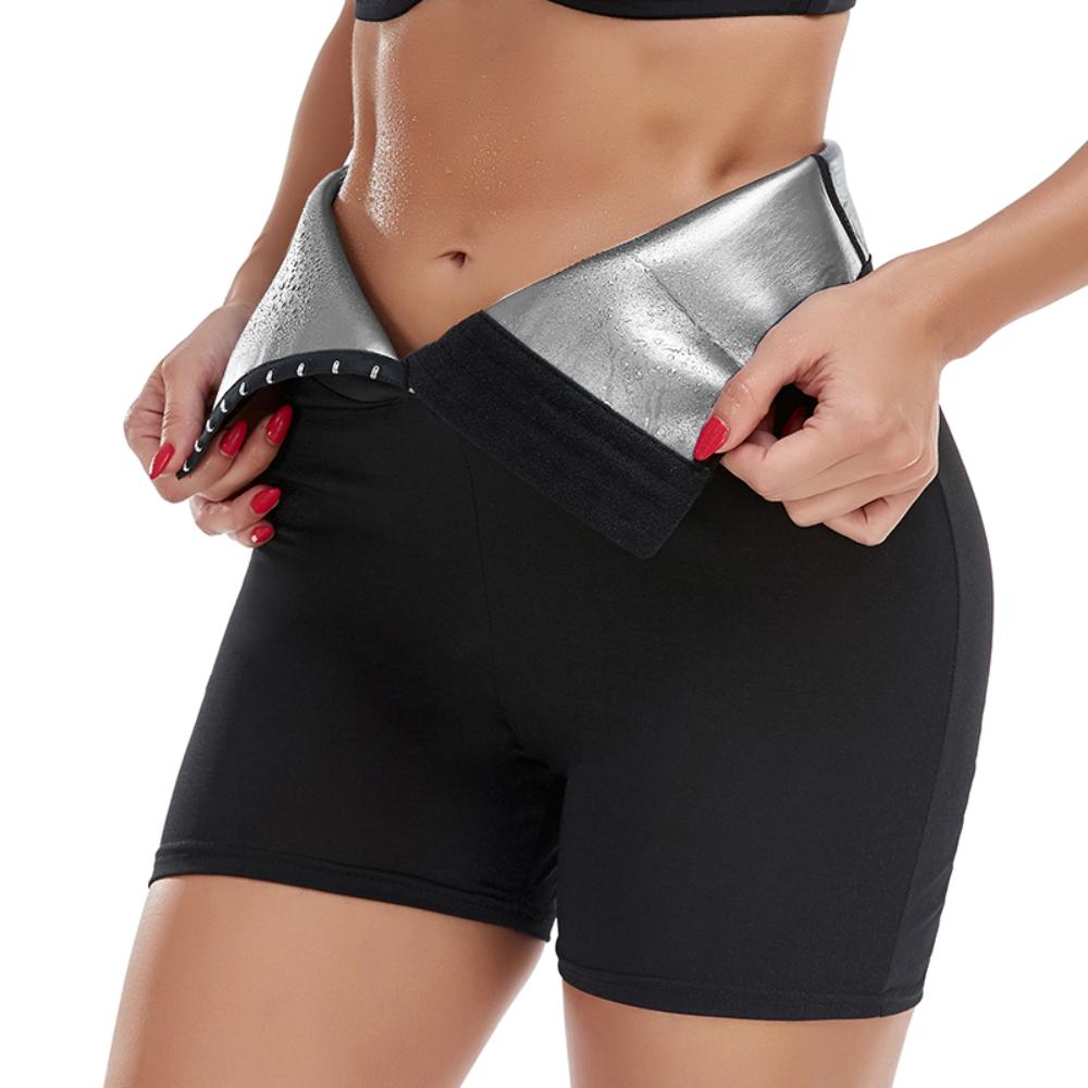 High-Waist Sauna Sweat Shorts – Accelerate Your Fitness Journey!