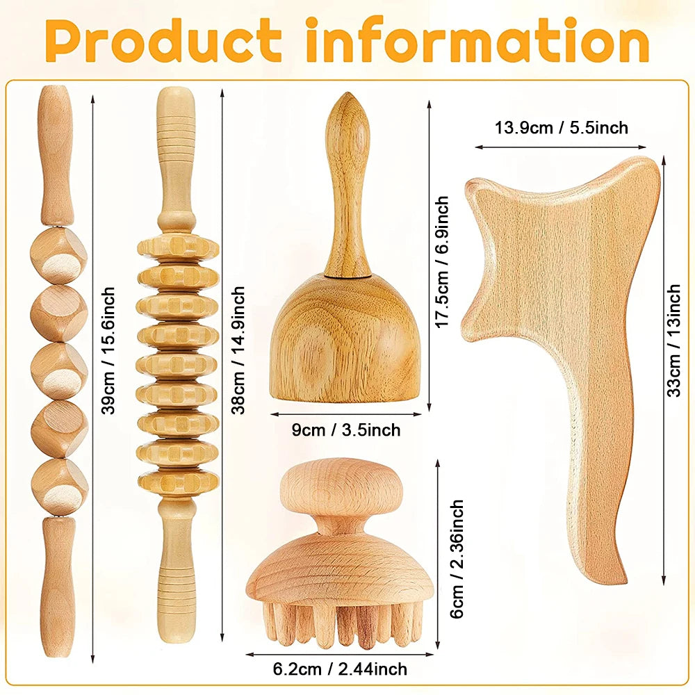 Wooden Massage Tools - Univelve