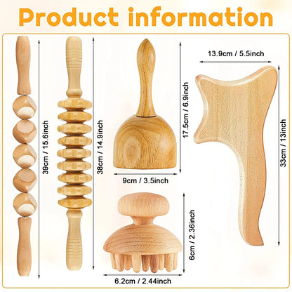 Wooden Massage Tools - Univelve