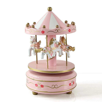 Musical Christmas Carousel - Christmas Carousel Decorations - Univelve