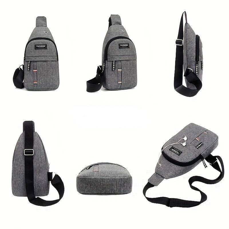 Waterproof Multifunction Crossbody Bag for Men - Univelve
